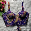 Tew Heavy Banarasi Partywear Designer Spaghetti Blouses Collection